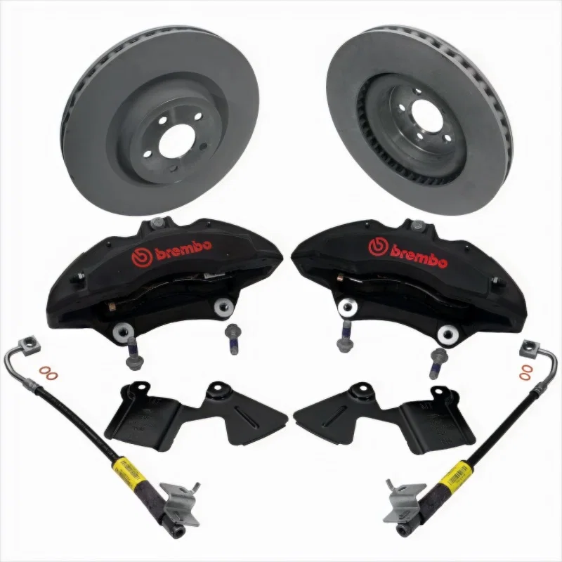 Ford Racing M-2300-V, 2015-2016 Mustang Performance Pack 6 Piston Front Brake Upgrade Kit