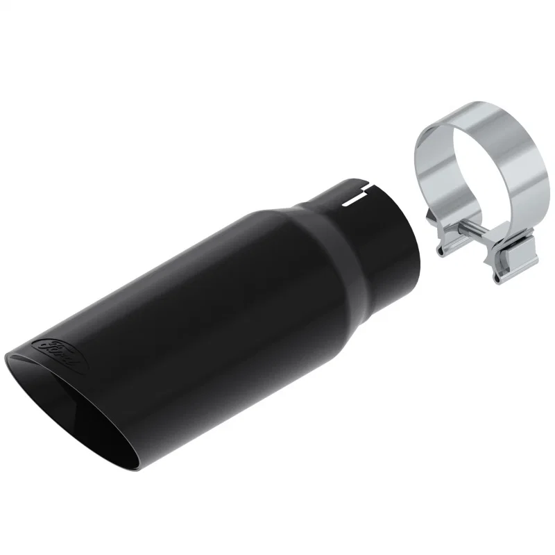 Ford Racing M-5260-BCT2, 19-22 Ranger Exhaust Tip - Black Chrome