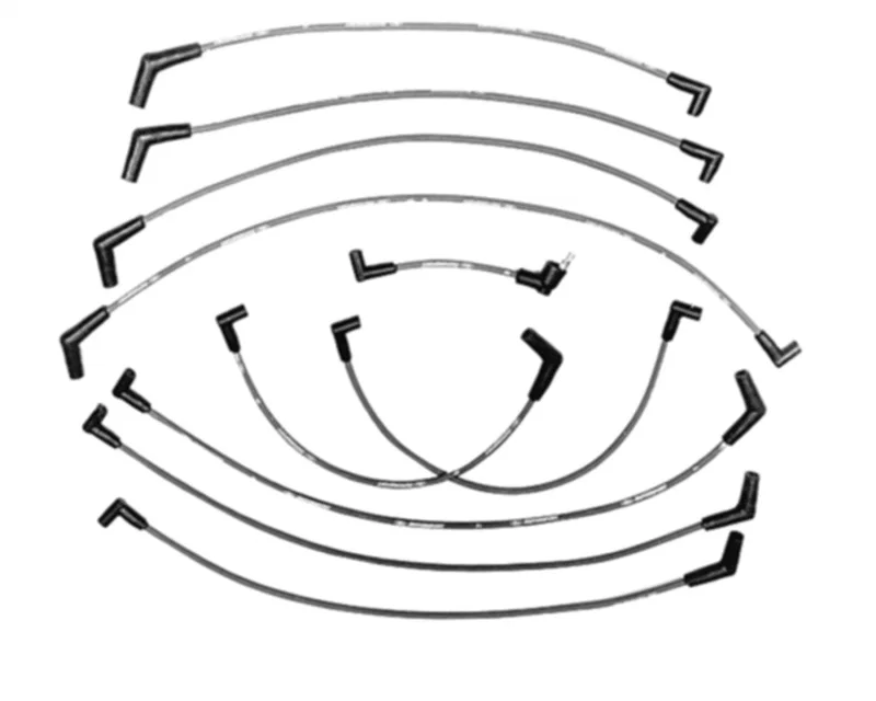 Ford Racing M-12259-C301, 9mm Spark Plug Wire Sets - Blue