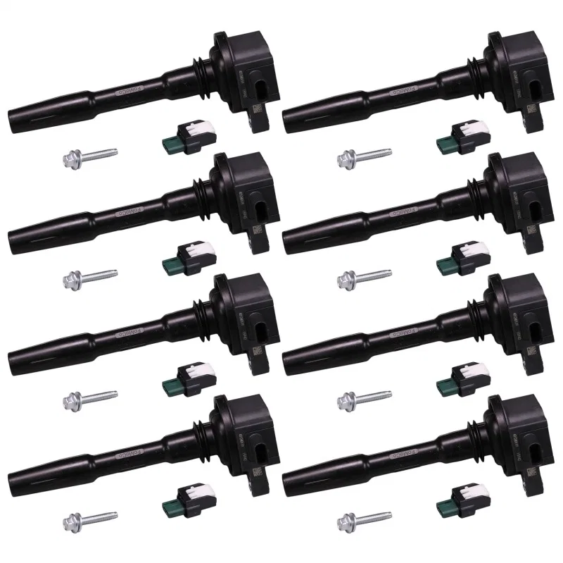 Ford Racing M-12029-M52, 5.0L/5.2L Hi-Energy Engine Ignition Coils - Set Of 8