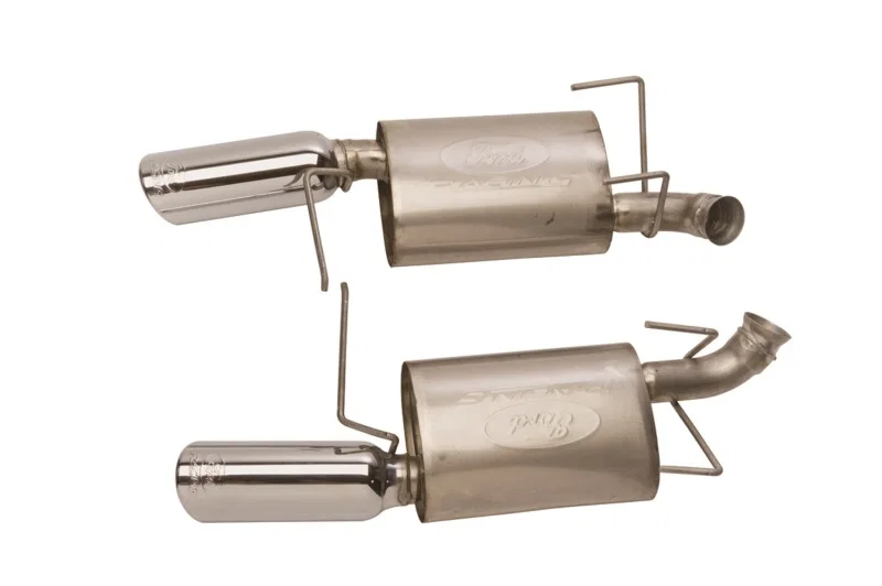Ford Racing M-5230-MV6CA, 2011-2014 Mustang V6 Touring Mufflers (50 STATE)
