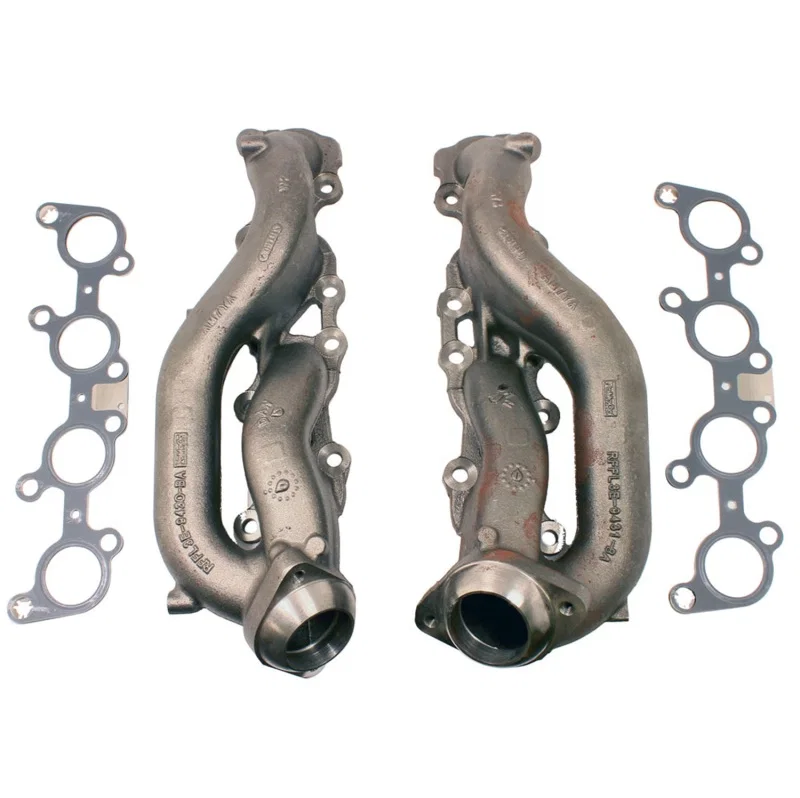Ford Racing M-9430-SR50A, 5.0L TI-VCT Cast Iron Exhaust Manifolds