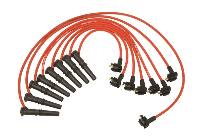 Ford Racing M-12259-R462, 9mm Spark Plug Wire Sets - Red