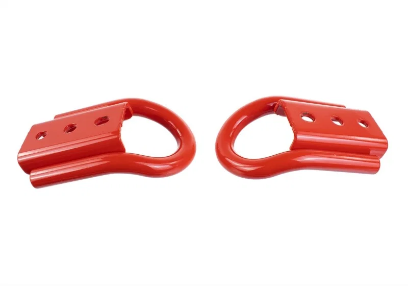 Ford Racing M-18954-BTHR, 21-23 Bronco Rear Tow Hook Pair - Red