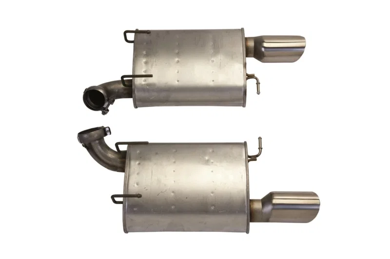 Ford Racing M-5230-MGTCA1, 2011-2014 Mustang GT Muffler Kit (50 STATE)