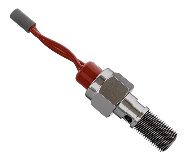 Goodridge PBL775-03C, Single Brake Light Switch Bolt 3/8x24 (24mm Under Hex)