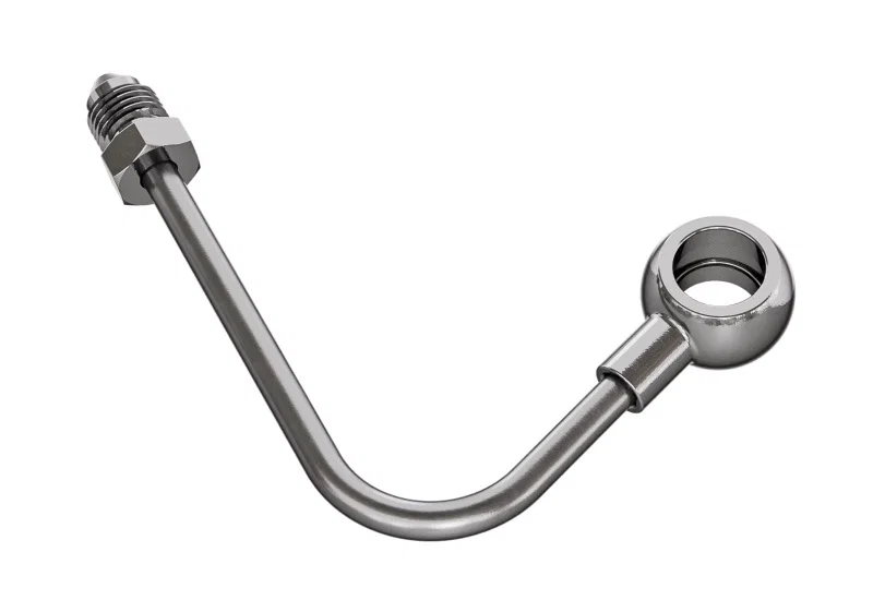 Goodridge PMCHD-030C, 11-17 Harley-Davidson Softail Models Front ABS Banjo Adaptor