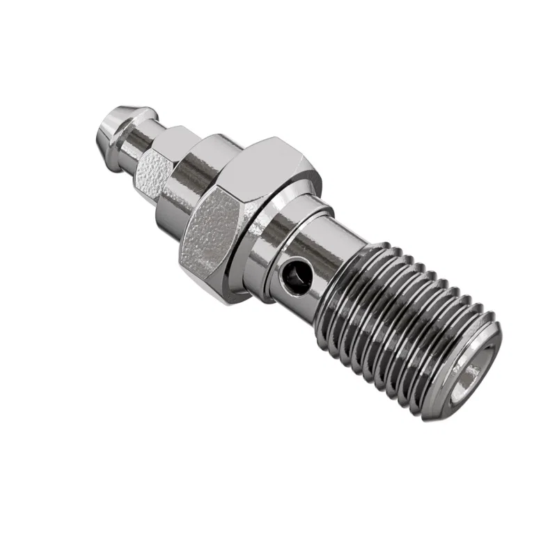 Goodridge P992-31BNC, Single Banjo Bleed Bolt M10x1.00 (20mm Under Hex)
