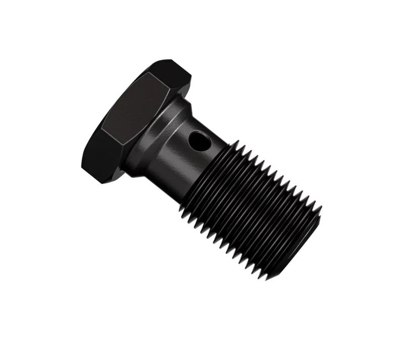 Goodridge P775-44ZBK, Single Banjo Bolt 7/16x24