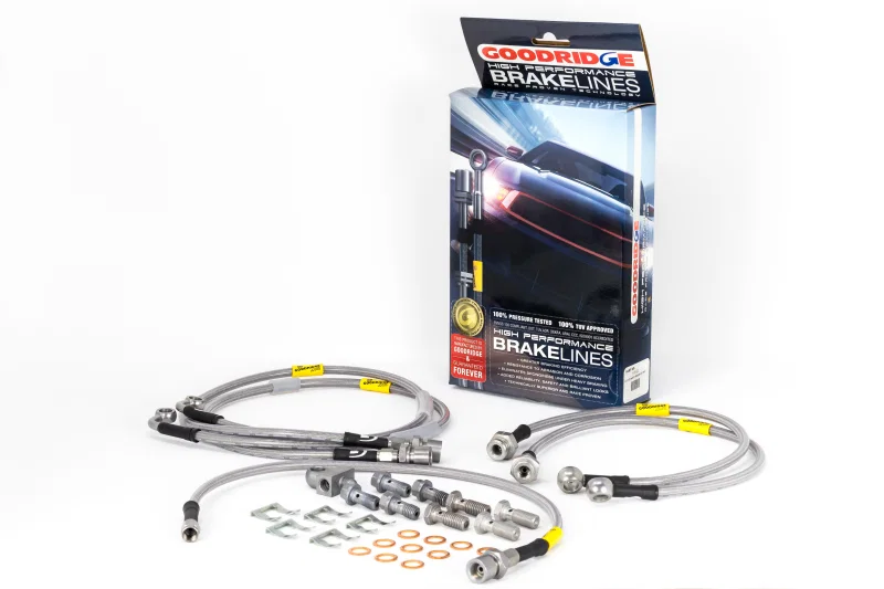 Goodridge 14182, 01-03 Chevrolet Silverado / 01-03 GMC Sierra SS Brake Lines