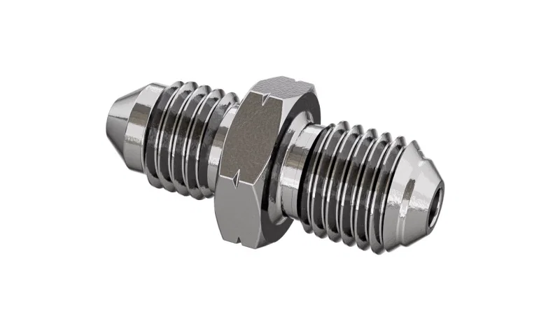 Goodridge P305-03-32C, Straight Male Adaptor AN3 to M10x1.25 Convex for Ram 2500