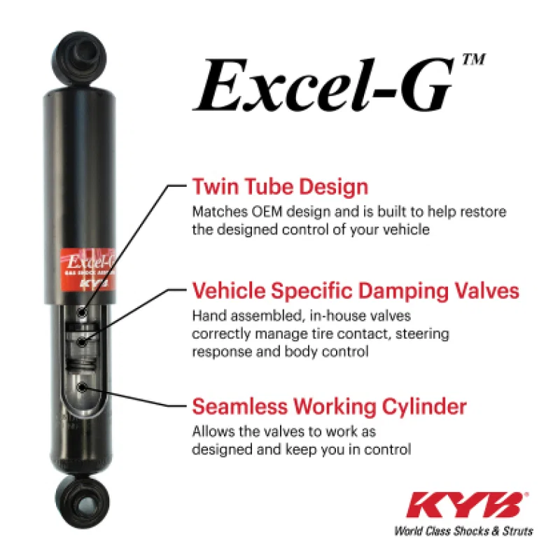KYB 7410002, 11-22 Toyota Sequoia Platinum (w/ Adaptive Variable Susp.) Excel-G Electric Strut - Front