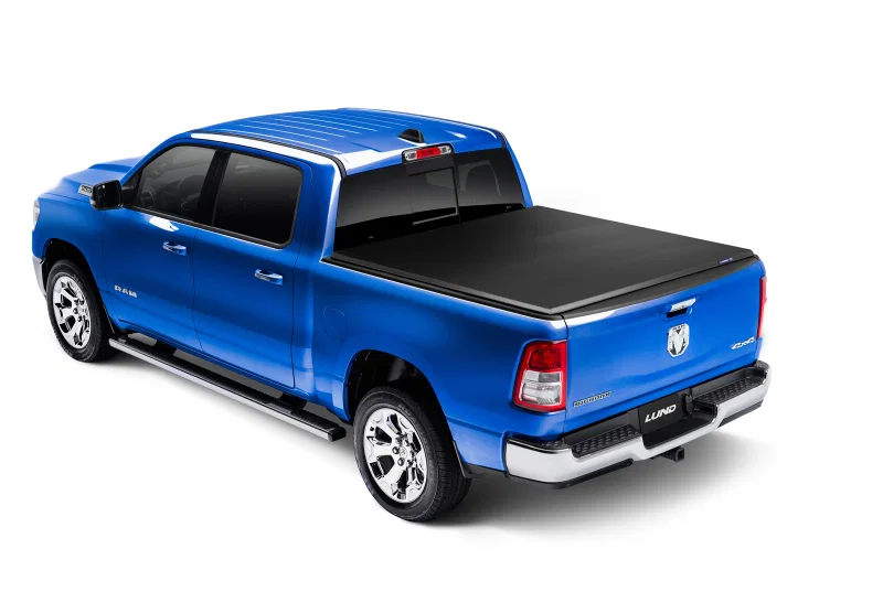 LUND 95865, 02-17 Dodge Ram 1500 (5.5ft. Bed) Genesis Elite Tri-Fold Tonneau Cover - Black