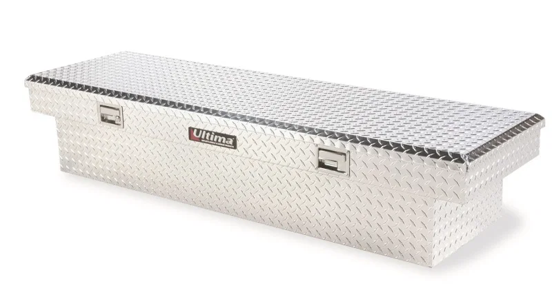 LUND 9200, 82-05 Chevy S10 (Long Bed) Ultima Single Lid Crossover Tool Box - Brite
