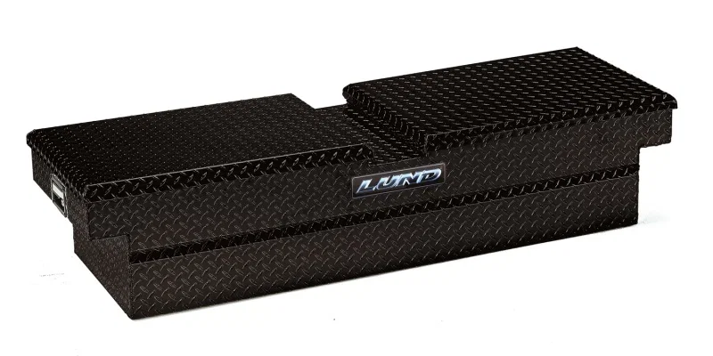LUND 79150, 67-99 Chevy CK Ultima Dual Lid Gull Wing Crossover Tool Box - Black