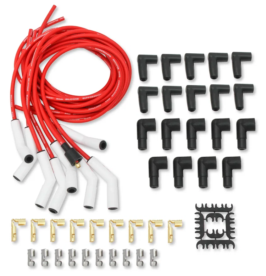 Mallory 947C, PSW Ceramic 135° Univ/Wire Set