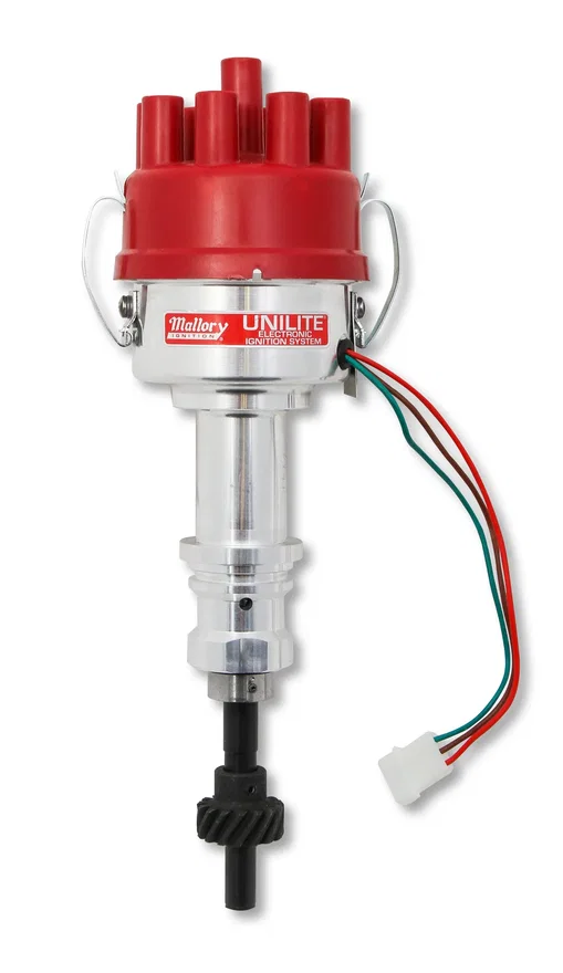 Mallory 3755101, Unilite Distributor, 62-80, 221-302 Ford