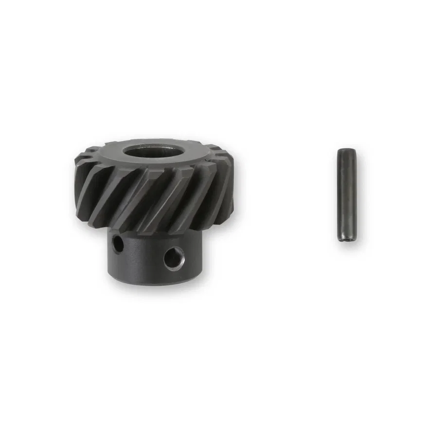 Mallory 29418PD, Steel SB Ford Distributor Gear -  289-302 SB V8 - Predrilled