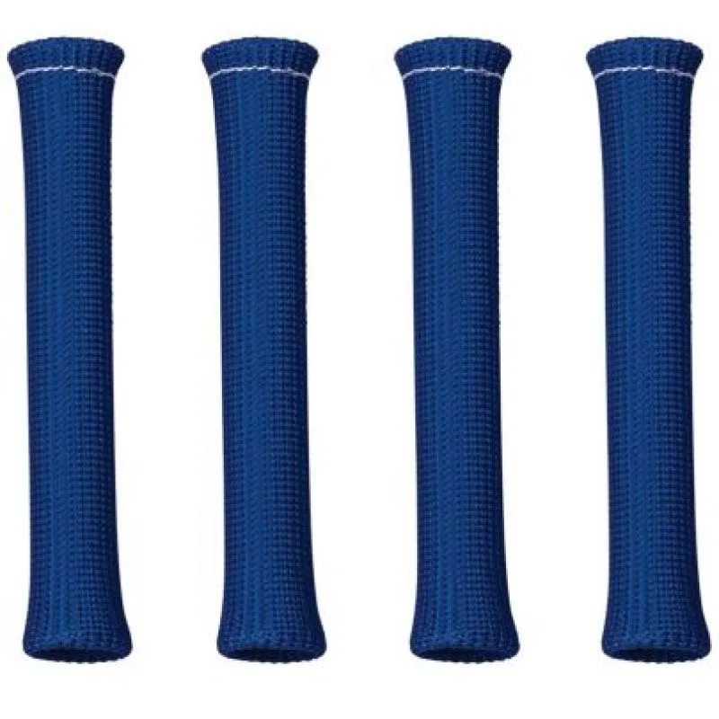 Moroso 71974, High Temperature Spark Plug Boot Protectors - Blue (4 Pack)