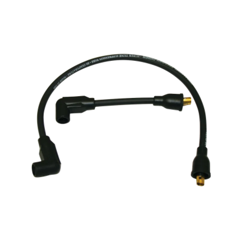 Moroso 27283, 65-78 Harley-Davidson FL/FX Suppression Core Wire Set - Black