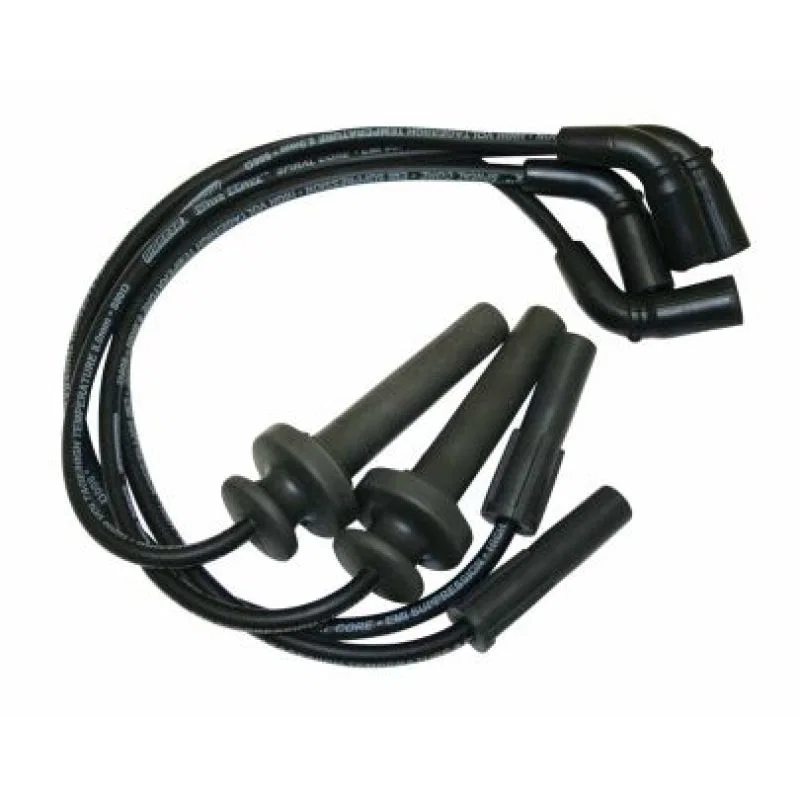 Moroso 27218, 98-06 Harley-Davidson XL1200S Spiral Core Wire Set - Black