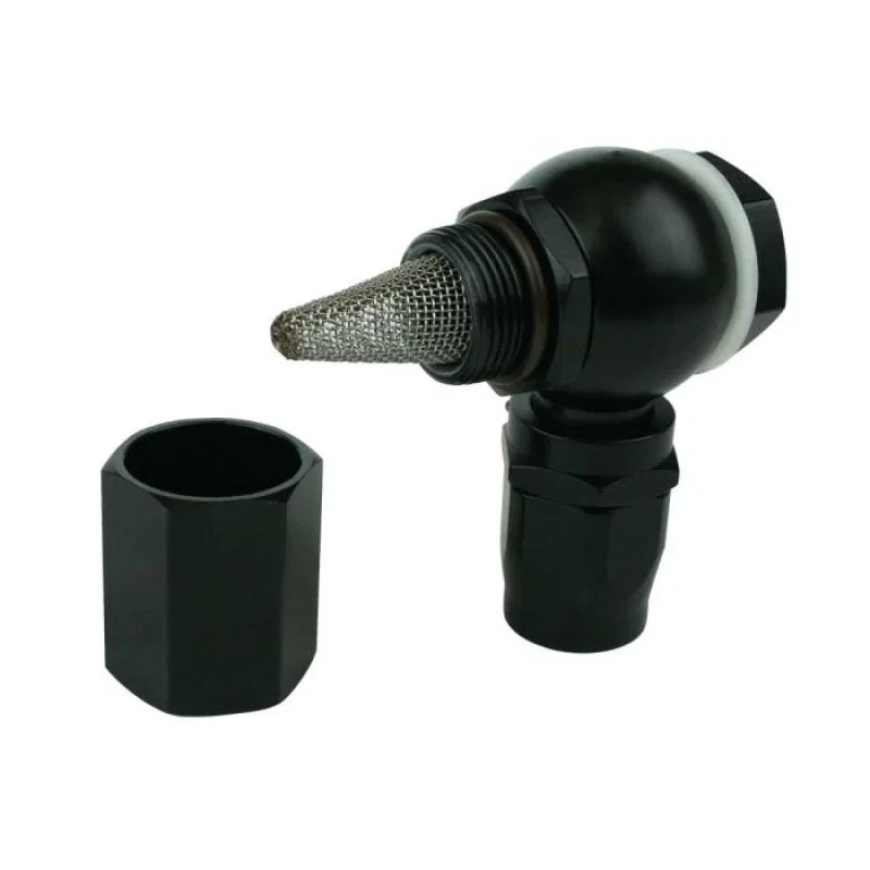 Moroso 22602, 16AN Hose End Banjo Fitting w/Screen