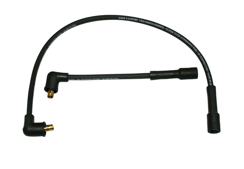 Moroso 27161, 85-96 Harley-Davidson FLT/FLHT/FLHR/FLTR/FLHS Suppression Core Wire Set - Black