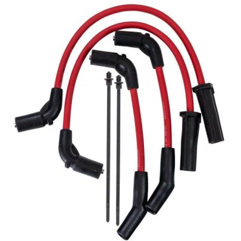 Moroso 73551, 2024+ Harley-Davidson M8 Touring Ultra 40 Ignition Wire Set - Red