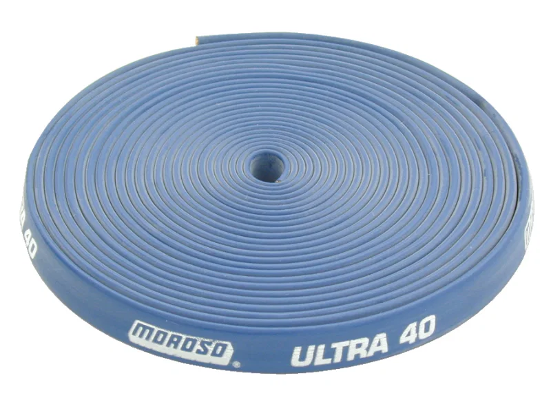 Moroso 72011, Insulated Spark Plug Wire Sleeve - Ultra 40 - 8.65mm - Blue - 25ft Roll