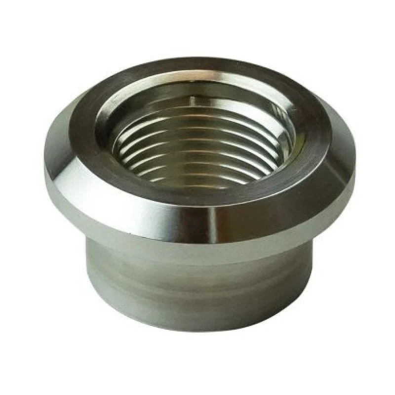Moroso 68902, 10AN Orb Female Weld-On Bung - Aluminum - Single