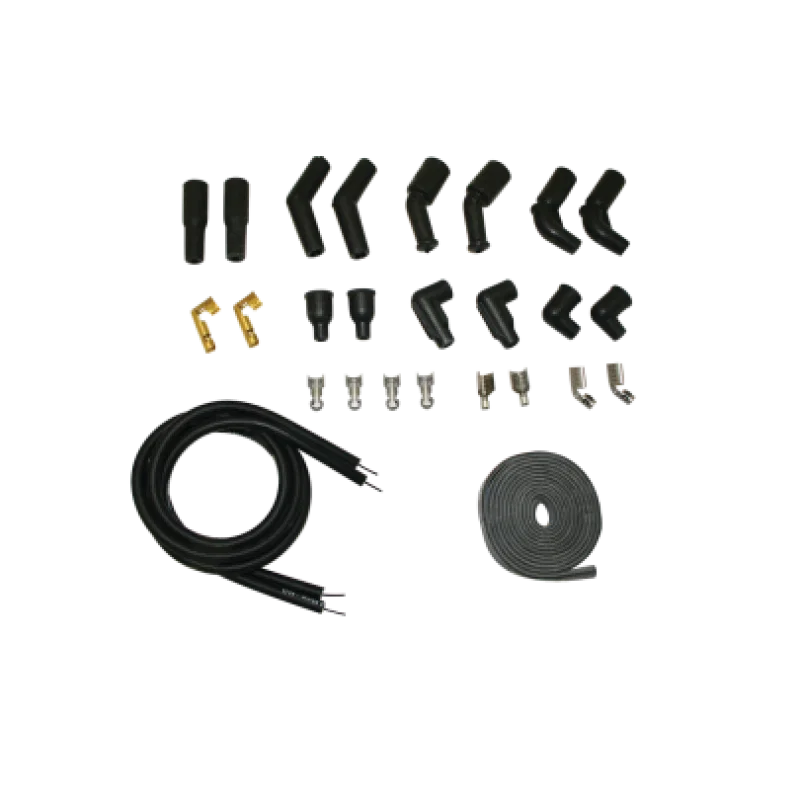Moroso 28321, 78-15 Harley-Davidson Universal Kit Sleeved Ultra 40 Wire Set - Black for Ford F-250 Super Duty