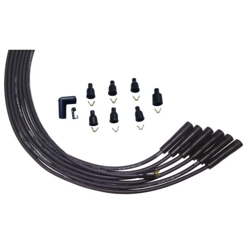 Moroso 51003, Universal 6 Cyl 90 Deg Plug Str Non-HEI Ultra Spark Plug Wire Set