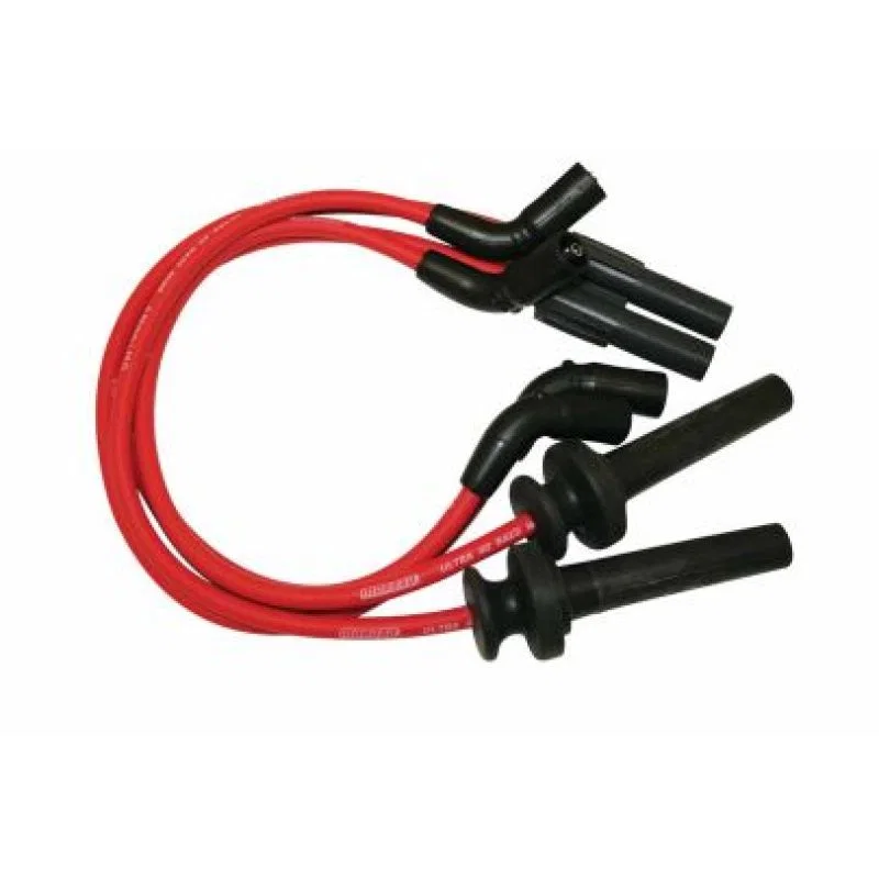 Moroso 28628, 98-03 Harley-Davidson XL1200S Ultra 40 Wire Set - Red