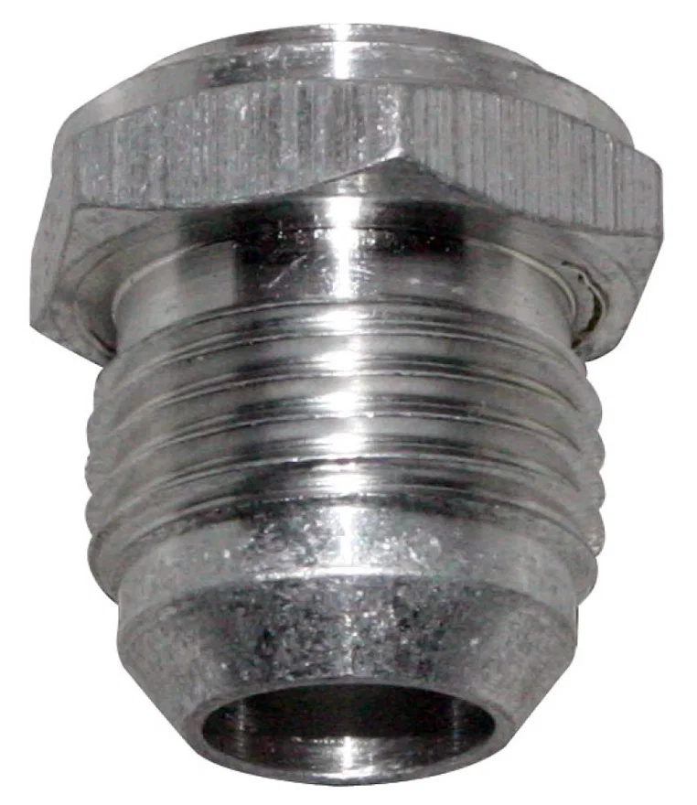Moroso 22714, 10An Male Weld-On Bung - Aluminum - Single