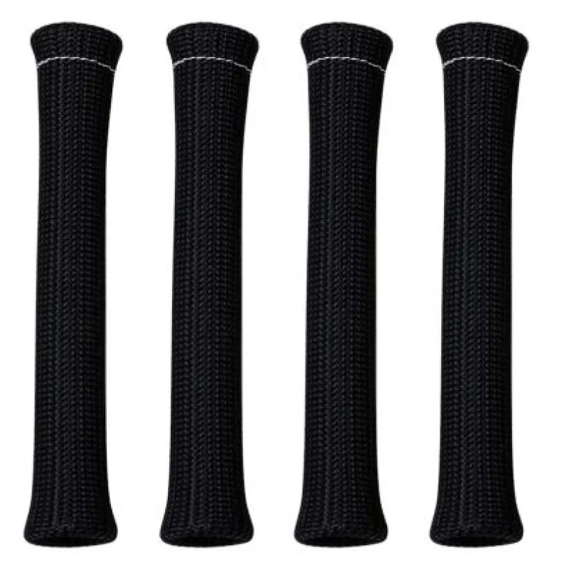 Moroso 71977, High Temperature Spark Plug Boot Protectors - Black (4 Pack)