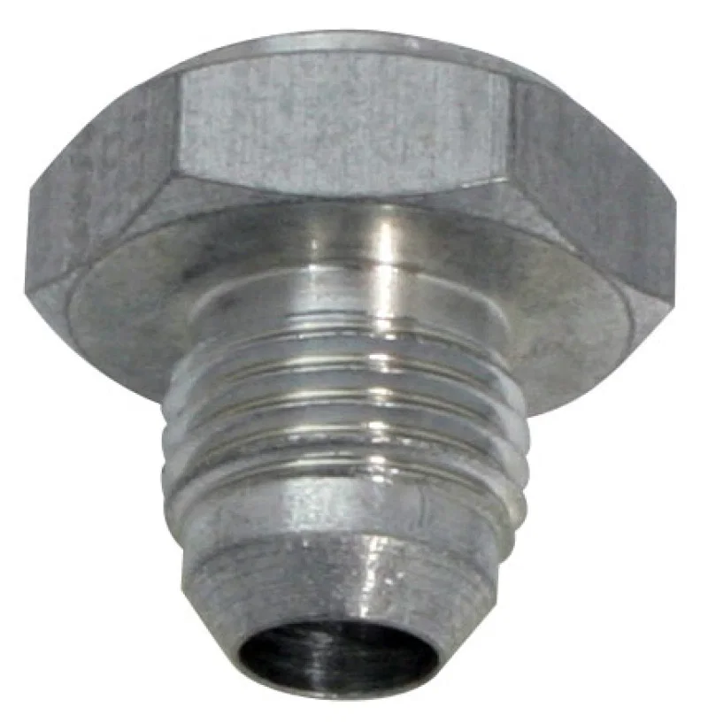 Moroso 22712, 6An Male Weld-On Bung - Aluminum - Single