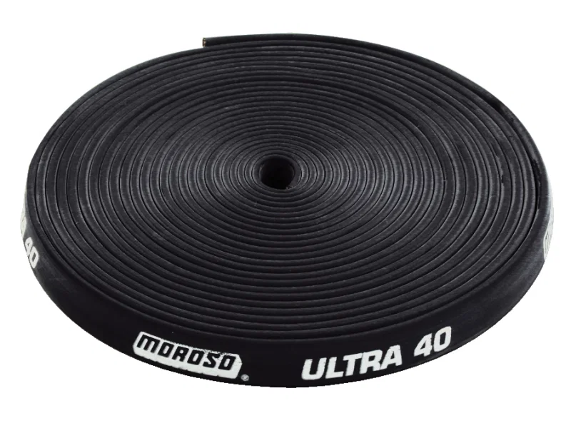 Moroso 72012, Insulated Spark Plug Wire Sleeve - Ultra 40 - 8.65mm - Black - 25ft Roll