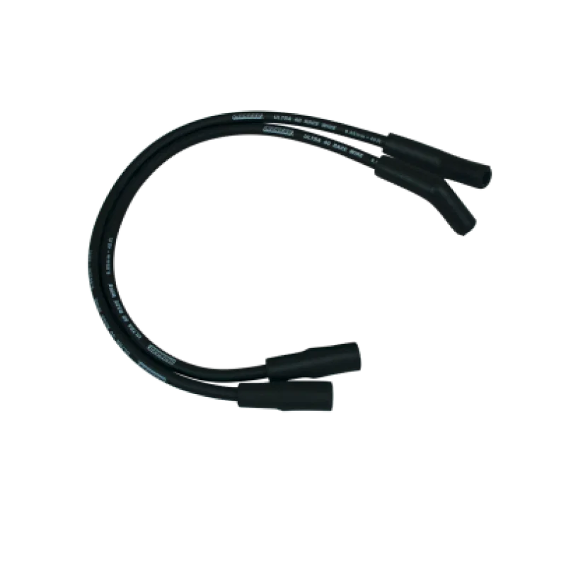 Moroso 28286, 99-08 Harley-Davidson FLT/FLHT/FLHR/FLTR Ultra 40 Wire Set - Black for Ford