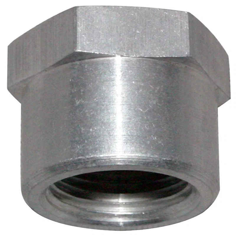 Moroso 22728, 3/4in NPT Female Weld-On Bung - Aluminum - Single