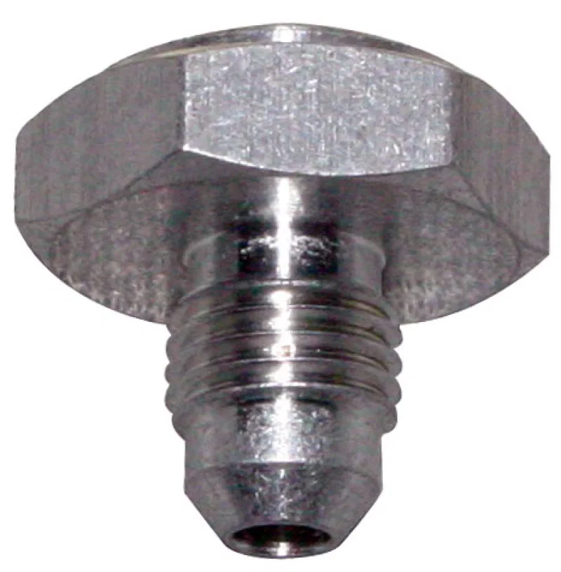 Moroso 22711, 4An Male Weld-On Bung - Aluminum - Single