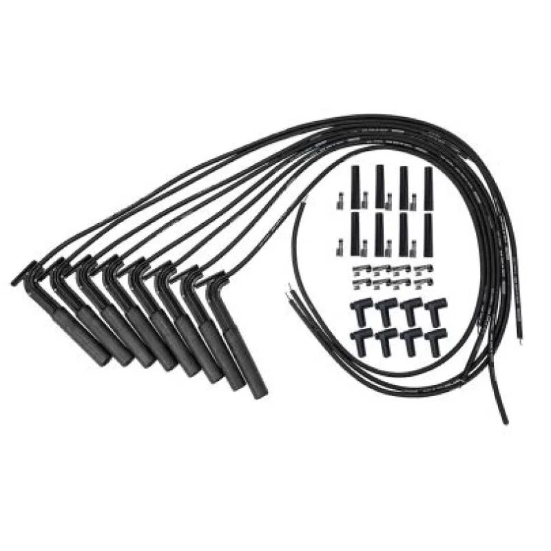 Moroso 73856, Universal HEMI Remote Coils Black Ultra 40 Wire Set