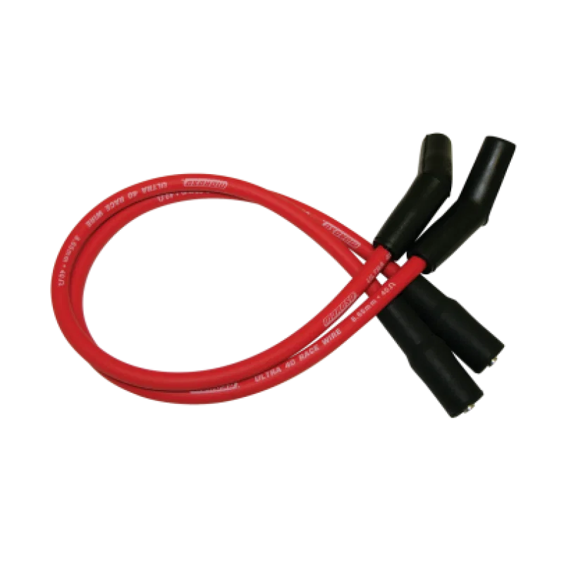 Moroso 28619, 99-08 Harley-Davidson FLT/FLHT/FLHR/FLTR Ultra 40 Wire Set - Red for Ford F-250 Super Duty