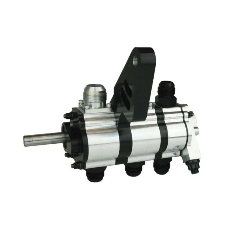 Moroso 22373, Tri Lobe Right Side Motor Plate Mount 3 Stage Fuel Pump Drive 1.200 Dry Sump Pump