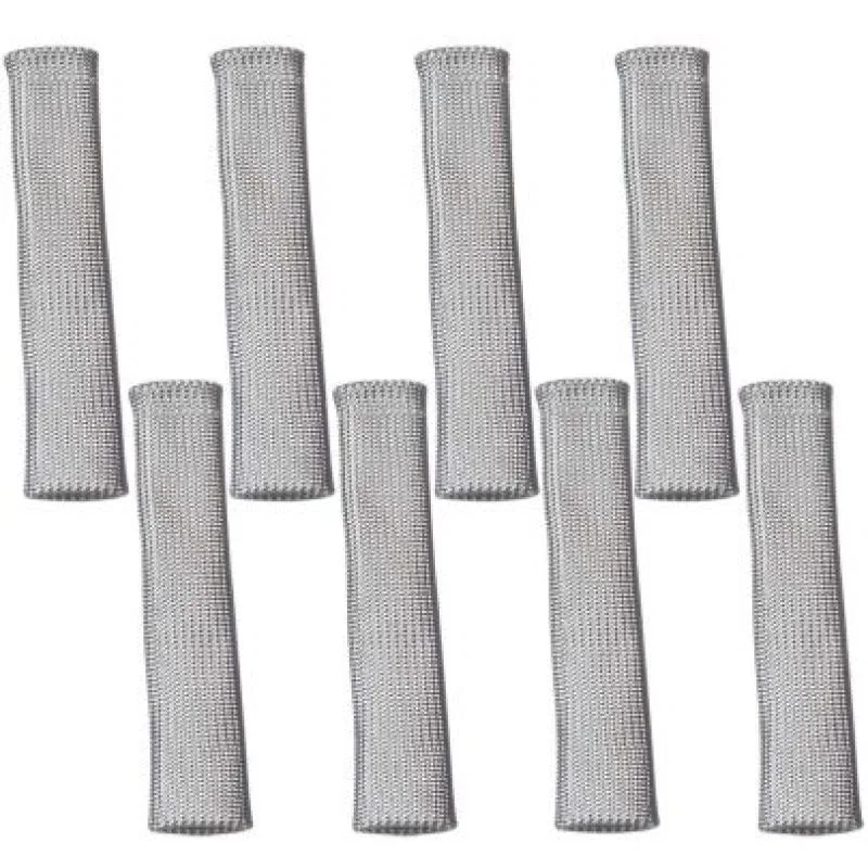 Moroso 71981, High Temperature Spark Plug Boot Protectors - Natural (8 Pack)