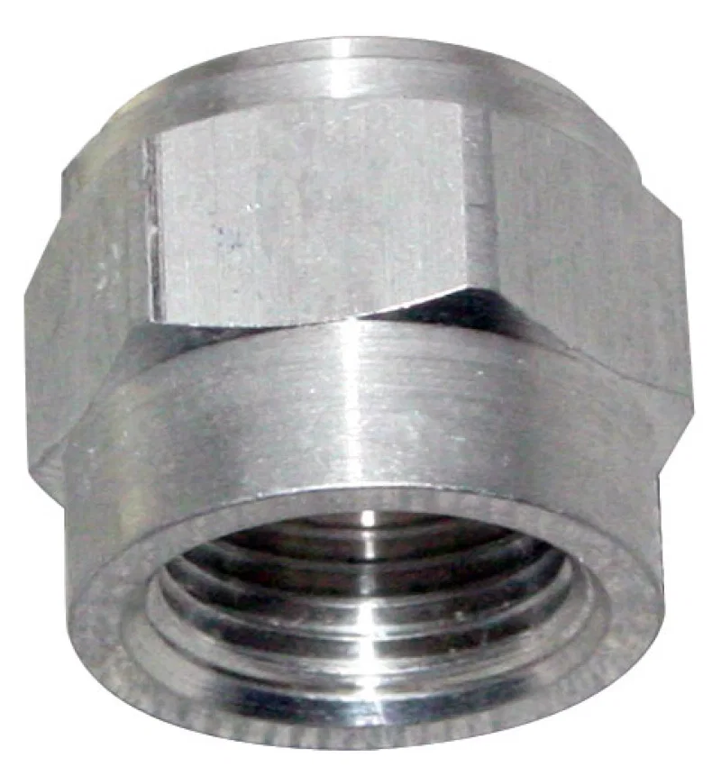 Moroso 22726, 3/8in NPT Female Weld-On Bung - Aluminum - Single