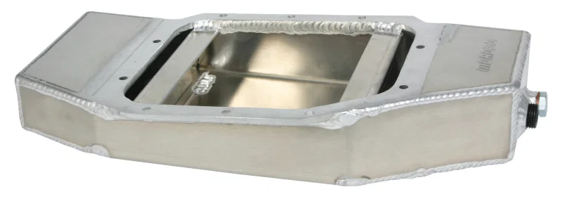 Moroso 20975, Nissan SR20 RWD Road Race Baffled Wet Sump 4.75qt Stock Depth Aluminum Oil Pan