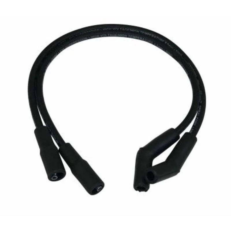Moroso 27216, 99-08 Harley-Davidson FLT/FLHT/FLHR/FLTR Spiral Core Wire Set - Black