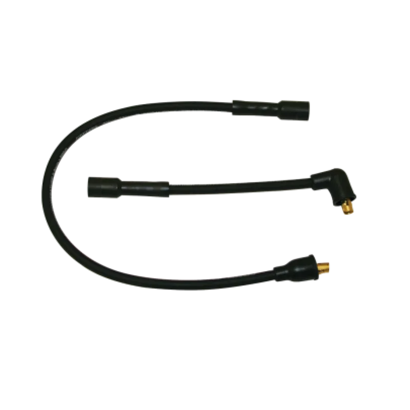 Moroso 27214, 86-03 Harley-Davidson XL (Excl XL 1200S) Spiral Core Wire Set - Black