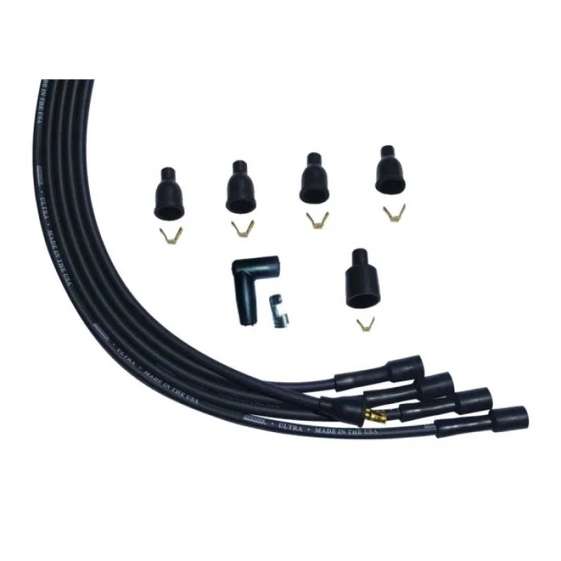 Moroso 51004, Universal 4 Cyl Str Plug Str Non-HEI Ultra Spark Plug Wire Set