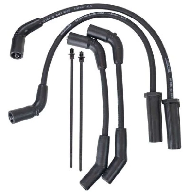 Moroso 73550, 2024+ Harley-Davidson M8 Touring Ultra 40 Ignition Wire Set - Black